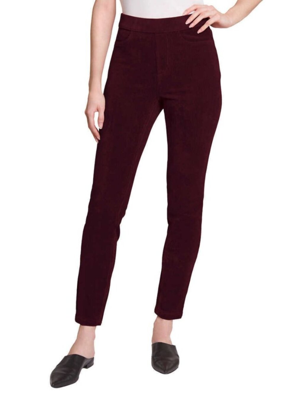Gloria Vanderbilt Womens Corduroy Leggings